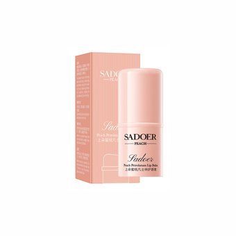 Бальзам для губ з екстрактом персика Sadoer Peach Petrolatum Lip Balm 5г