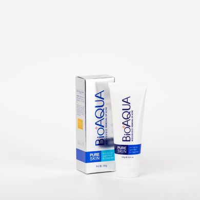 Очищаюча пінка для вмивання проти акне Bioaqua Pure Skin Anti-Acne Cleanser NO.BQY0702 фото