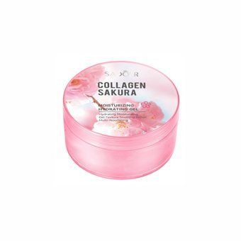Зволожувальний гель з колагеном та сакурою Sadoer Collagen Sakura Moisturizing Hydrating Gel 300г