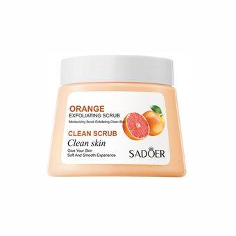 Скраб-пілінг для тіла з екстрактом апельсина Sadoer Orange Exfoliating Scrub NO.SD81495 фото