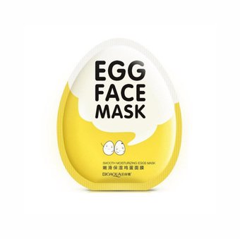Тканинна маска для обличчя з екстрактом яєчного жовтка Bioaqua Egg Face Mask NO.BQY2538 фото