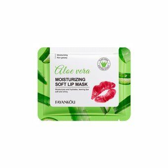 Зволожувальні патчі для губ з алое вера Fayankou Aloe Vera Moisturizing Soft Lip Mask 8г