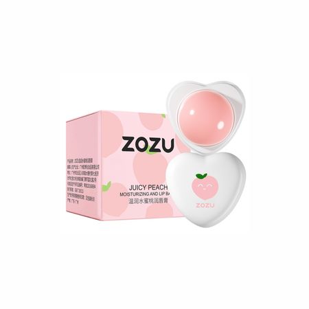 Бальзам для губ з екстрактом персика Zozu Juicy Peach Moisturizing Lip Balm NO.ZOZU30625 фото