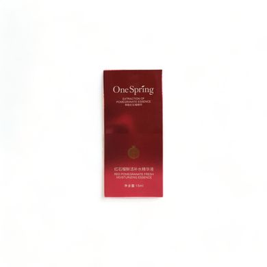 Зволожувальна сироватка для обличчя OneSpring Red Pomegranate Fresh Essence NO.YZC6841 фото