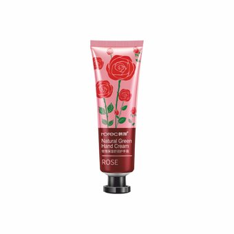 Антивіковий крем для рук з екстрактом троянди Rorec Natural Green Hand Cream NO.HC5944 фото