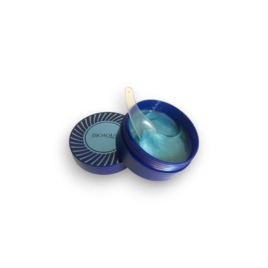 Патчі під очі з пептидами блакитної міді Bioaqua Blue Copper Peptide Essence Eye Mask 80г