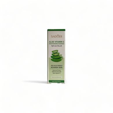 Сироватка для обличчя з екстрактом алое вера Sadoer Aloe Vitamin C Moisturizing Essence NO.SD81617 фото