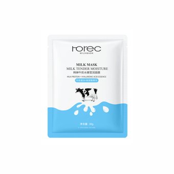 Маска для обличчя з екстрактом молока Rorec Milk Tender Moisture Mask NO.HC90627 фото