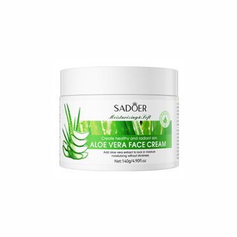 Зволожуючий крем для обличчя з екстрактом алое вера Sadoer Moisturizing Soft Aloe Vera Face Cream NO.SD93887 фото