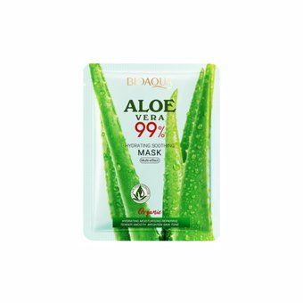 Тканинна зволожувальна та заспокійлива маска з алое вера Bioaqua Aloe Vera 99% Hydrating Soothing Mask 25г
