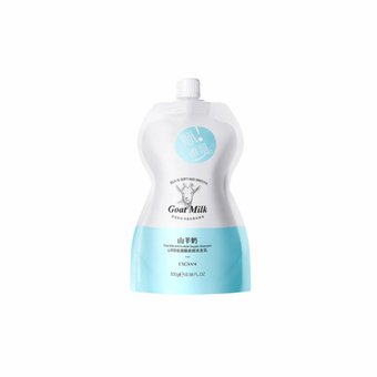 Шампунь на основі козиного молока Exgyan Goat Milk Amino Acid Supple Silky Shampoo NO.YXY72905 фото
