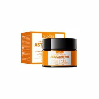 Освітлювальний крем для обличчя з астаксантином Sadoer Astaxanthin Antioxidant Brightening Cream 60г