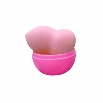 Спонж для нанесення макіяжу Red-Pink Blender Egg H0010 фото