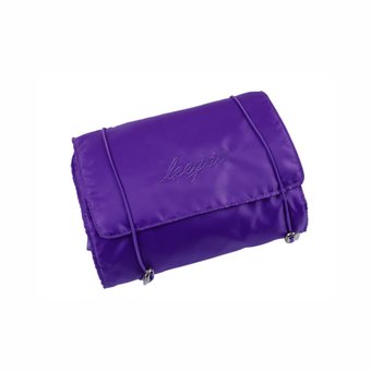 Фіолетова компатна косметичка для подорожей Leegoo Purple B0022 фото