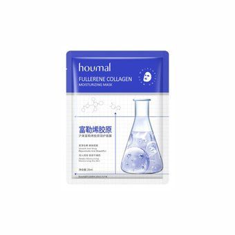 Зволожувальна тканинна маска з фулереном та колагеном Houmal Fullerene Collagen Moisturizing Mask 0г