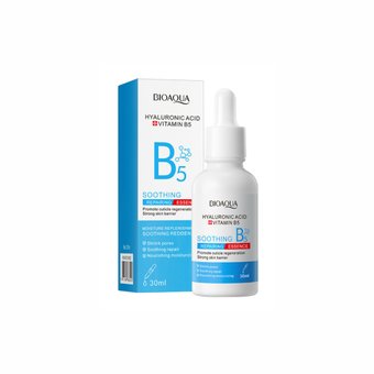 Сироватка для обличчя Bioaqua Hyaluronic Acid Vitamin B5 Soothing Repairing Essence NO.BQY63422 фото