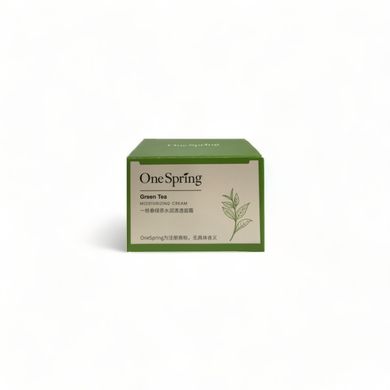 Крем для обличчя з екстрактом зеленого чаю OneSpring Green Tea Moisturizing Cream NO.YZC79331 фото
