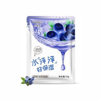 Зволожуюча маска з екстрактом чорниці Images Gentle Skin Care Facial Mask 25г