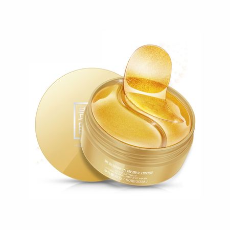 Гідрогелеві патчі з частинками золота OneSpring Gold Extract Hydra Noble Lady Eye Mask NO.YZC11454 фото