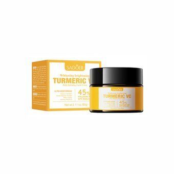 Освітлювальний крем для обличчя з куркумою та вітаміном C Sadoer Turmeric VC Whitening Brightening Cream 60г