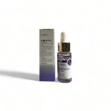 Сироватка для обличчя з чорницею Laikou Bluberry Serum Essence LK91088 фото