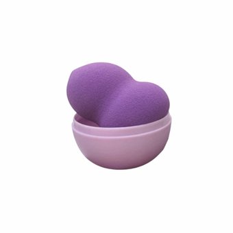 Спонж для нанесення макіяжу Purple Blender Egg H0015 фото