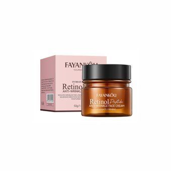Антивіковий крем для обличчя з ретинолом та пептидами Fayankou Retinol Peptide Anti-Wrinkle Face Cream 50г