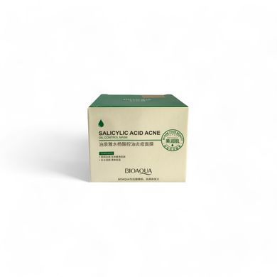 Нічна маска для обличчя з саліциловою кислотою Bioaqua Salicylic Acid Acne Oil Control Mask 0г