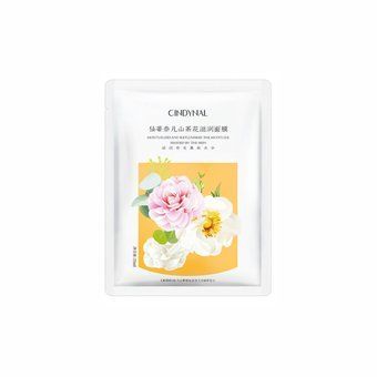 Зволожувальна тканинна маска з квітами Cindynal Floral Moisturizing Facial Mask 0г