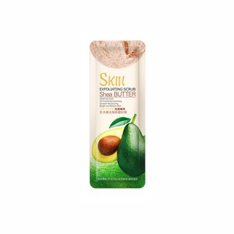 Одноразовий скраб для тіла з авокадо Fenyi Skin Exfoliating Scrub Shea Butter FY87463 фото