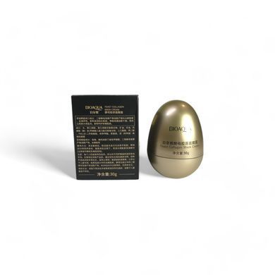 Маска плівка з протеїном яєчного білка Bioaqua Yeast Collagen Mask Cream 30г