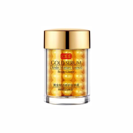 Крем під очі із золотом Hiisees Gold serum Tender Moisture Essence Eye Cream NO.HS18422 фото
