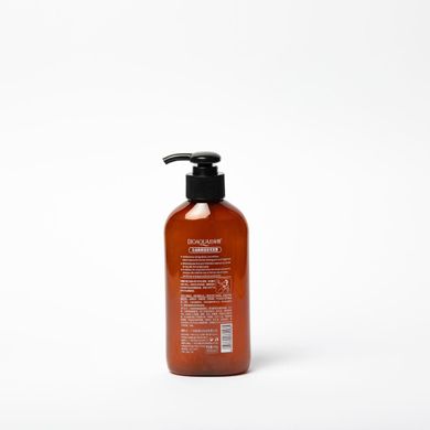 Кератиновий шампунь для волосся з кінським жиром Bioaqua Horse Oil Shampoo NO.BQY2485 фото