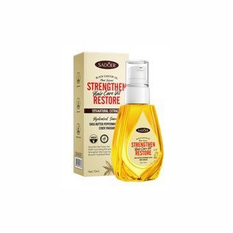 Відновлювальна олія для волосся з чорним касторовим маслом Sadoer Black Castor Oil Strengthen Hair Care Oil Restore 0г