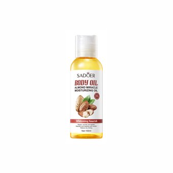 Зволожуюча олія для тіла з екстрактом мигдалю Sadoer Almond Body Oil NO.SD01628 фото