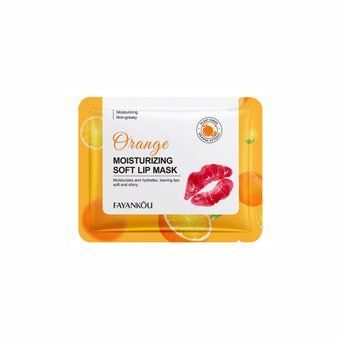 Зволожувальні патчі для губ з апельсином Fayankou Orange Moisturizing Soft Lip Mask 8г