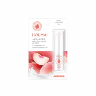 Гігієнічна помада з екстрактом персика Houmai Peach Moisturizing Lip Cream NO.HM17275 фото