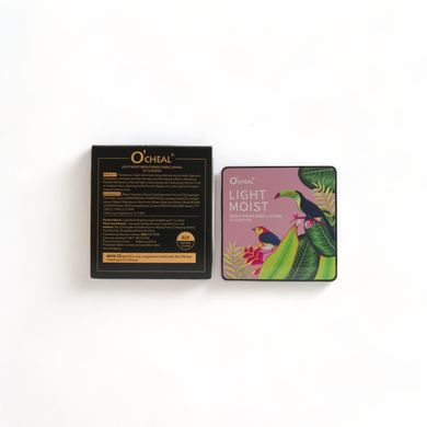 Кушон для обличчя O`cheal Light Moist Brightening Embellishing CC Cushion (Бежевий натуральний) NO.OQY1698-02 фото