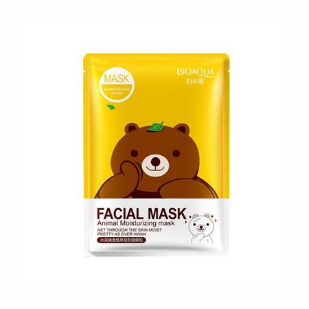 Тканинна маска Bioaqua Animal Refreshing Plant Friends Facial Mask NO.BQY8487 фото