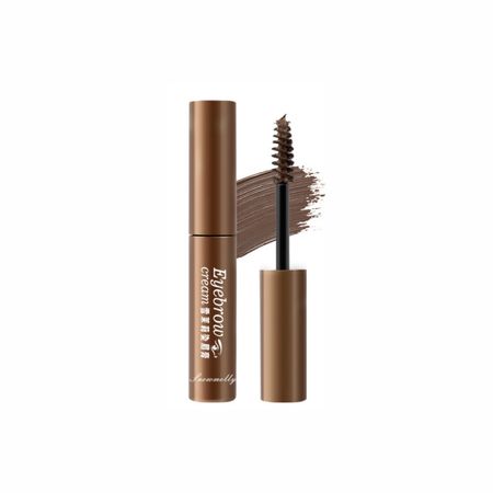 Туш для брів Skyvii Snowmolly Eyebrow Cream Brown (02) 7279 фото