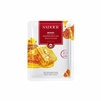 Тканинна маска для обличчя з екстрактом меду Sadoer Honey Moistening Beauty Mask 25г