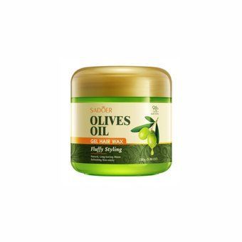 Гель-віск для укладки волосся з оливковою олією Sadoer Olives Oil Gel Hair Wax Fluffy Styling 280г