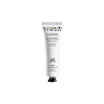 Крем для рук з ніацинамідом та екстрактом кедру Sadoer Revitalizing Moisturize Hand Cream 30г