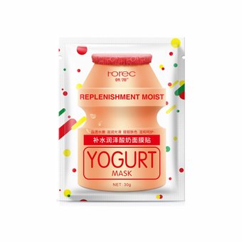 Зволожувальна та живильна маска Rorec Replenishment Moist Yogurt Mask NO.HC5785 фото