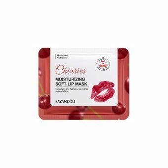 Зволожувальні патчі для губ з вишнею Fayankou Cherries Moisturizing Soft Lip Mask 8г