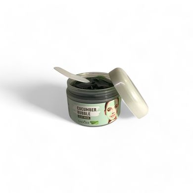 Глиняна маска для обличчя з екстрактом огірка Sadoer Cucumber Bubble Clay Mask NO.SD94303 фото