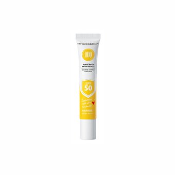 Сонцезахисний крем для обличчя проти ластовиння Qdq Sunscreen Anti Freckle SPF 50