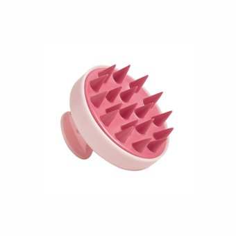 Щітка для миття волосся та масажу рожевого кольору Pink 01.X004 фото