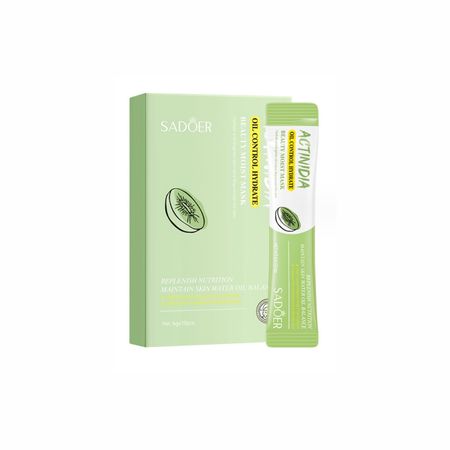 Набір масок з екстрактом ківі Sadoer Actinidia Oil Control Hydrate Beauty Moist Mask NO.SD91808 фото